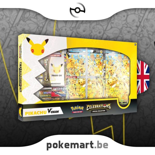 Coffret Pikachu V-Union - Collection Spéciale Célébrations