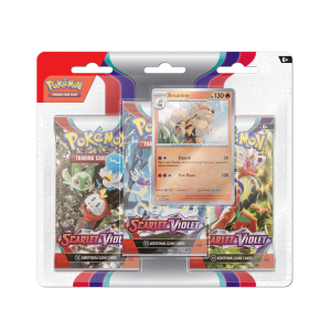 Pokémon Scarlet et Violet Pack 3 Blister Arcanine