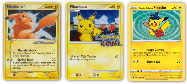 Cartes Pokemon Pikachu - Pokemart.be