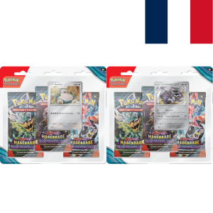 Écarlate & Violet EV6 Mascarade Crépusculaire Tripack-pokemart.be